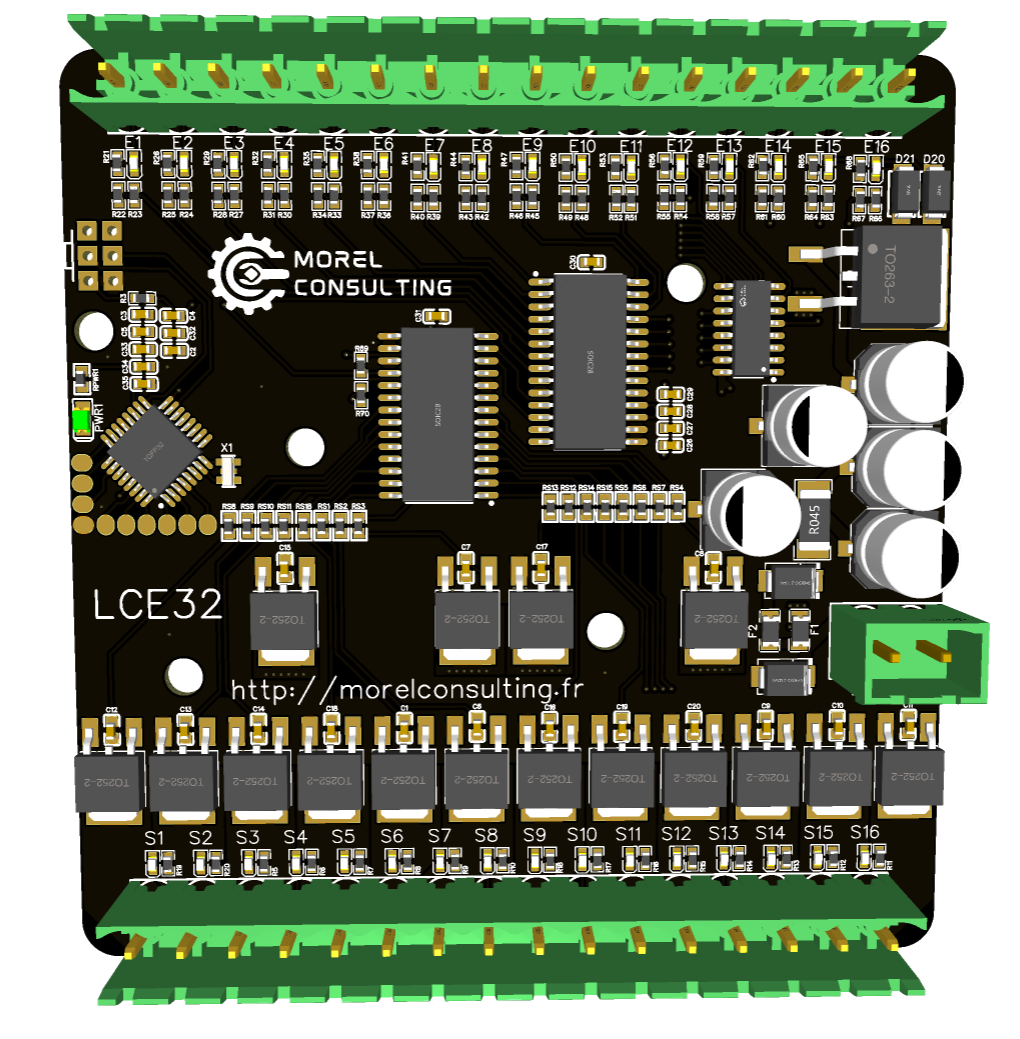 Carte LCE3 / Nim32
